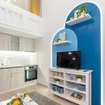 公寓 Deja Blue Old Center By Bulgarianhomes *